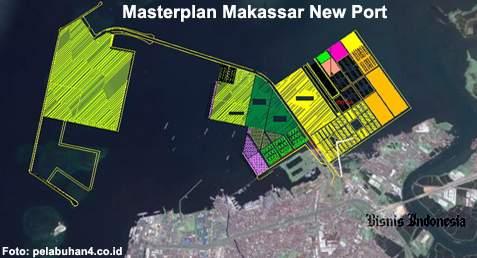 PENGEMBANGAN PELABUHAN   : Makassar New Port Bakal Diresmikan Bulan Depan